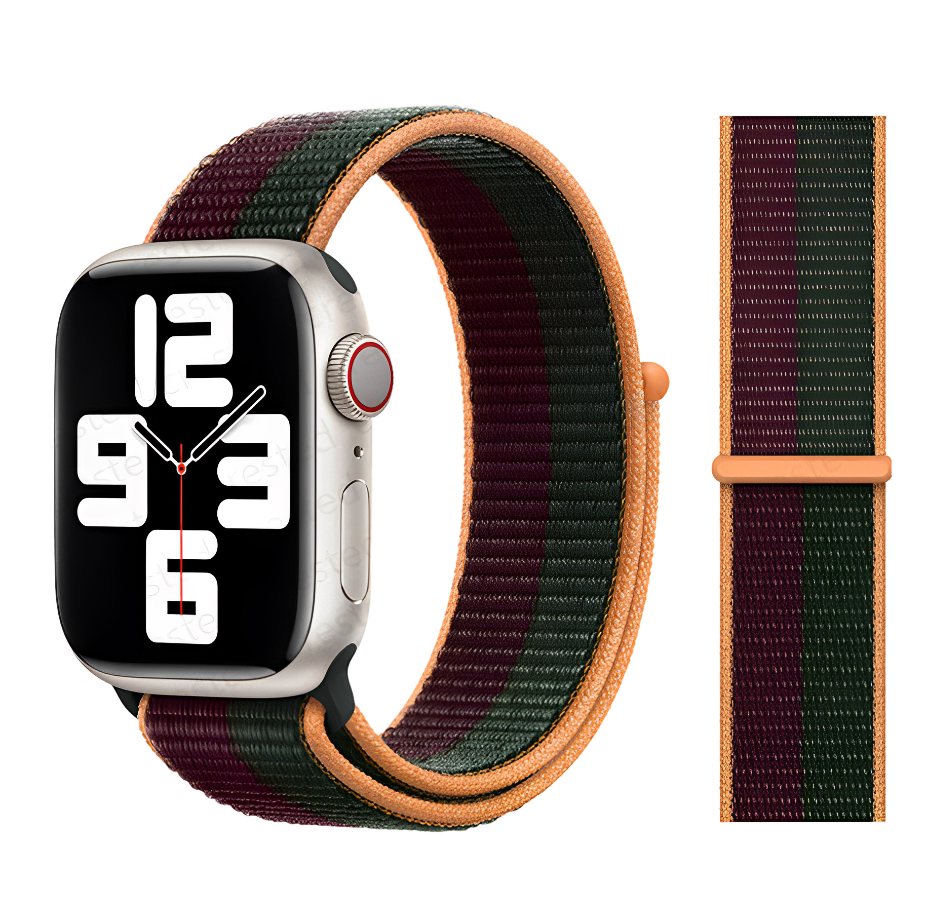Cherry-Forest Green